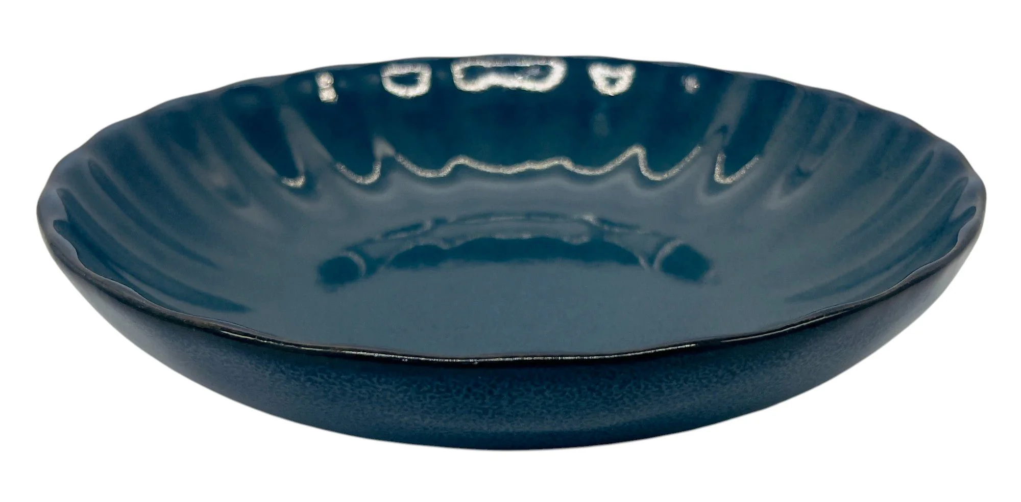 Keramika Ceramic Soup Plate 20cm, Dark Blue - Image 2