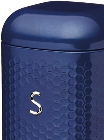 Kitchen Craft Metal Canister 11cm*11cm*19cm, Blue - Image 3