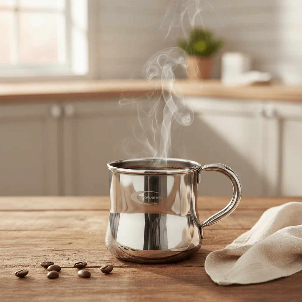 Kitchen Mark Stainless Steel Mug-250ml - Image 2