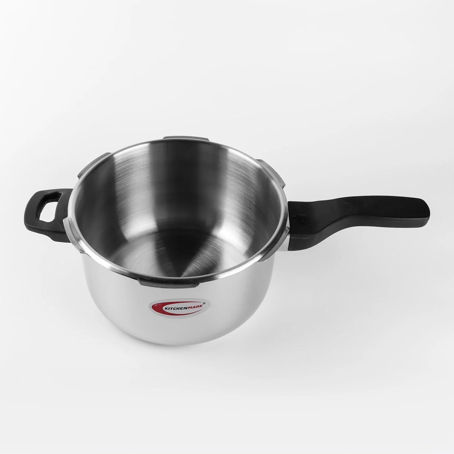 Kitchenmark 5L 304 Stainless Steel Pressure Cooker – Triply Bottom Induction Base - Image 2