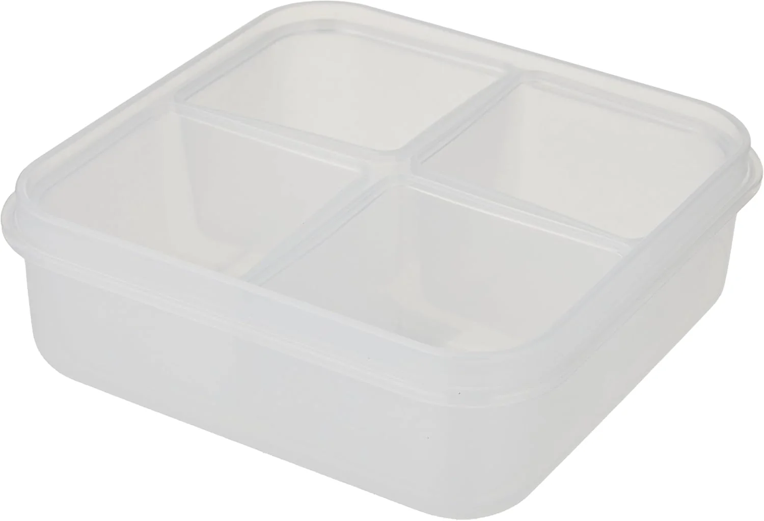 Komax Food Saver with Separator, Clear, 700 ml, Square, Plastic - Image 3
