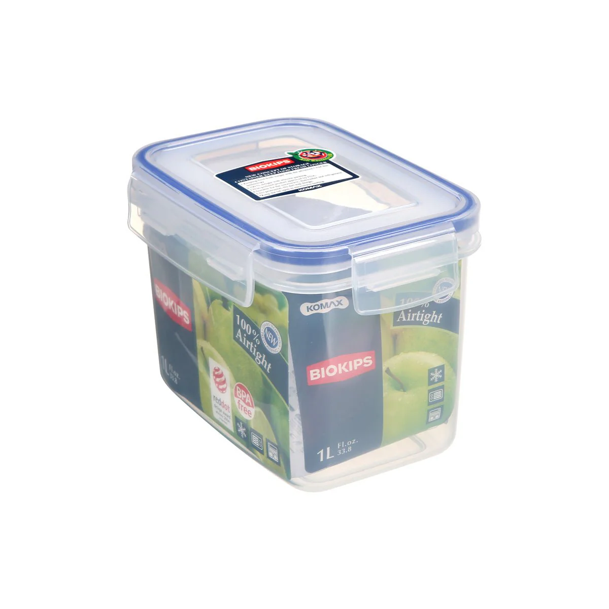 Komax Rectangle Food Plastic Container 1000ml