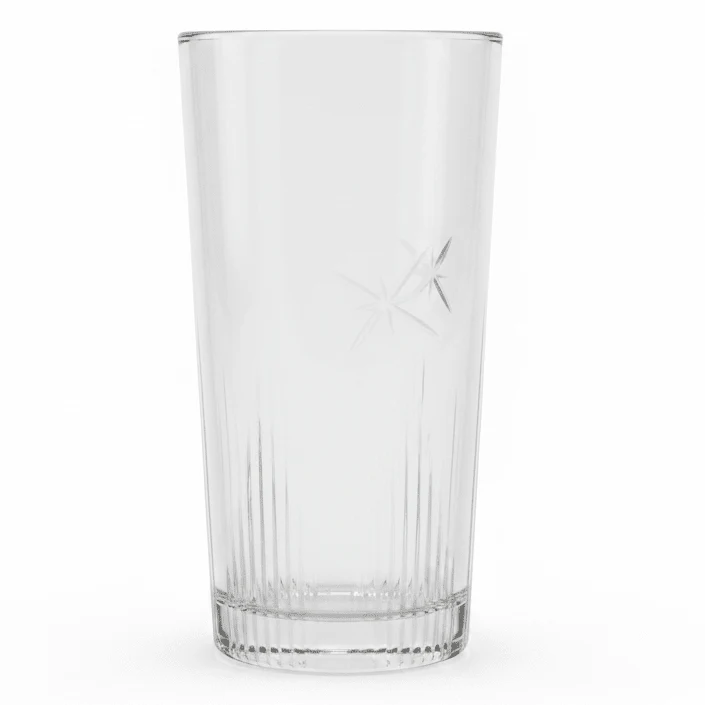 Landware Caveat Decorative Acrylic Tumbler - Durable Everyday Use Drinkware with Modern Design 300ml