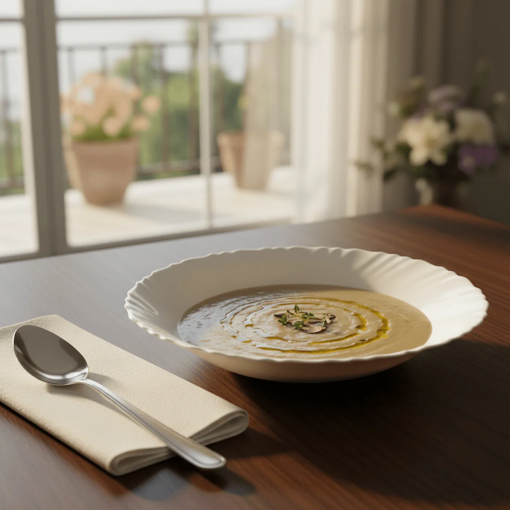 Larah Elegant Plain White Opalware Soup Plate – 9 Inch - Image 2