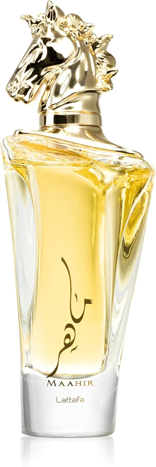 Lattafa Maahir Eau de Parfum for Unisex 100ml – Regal Woody Spicy Arabian Scent - Image 2