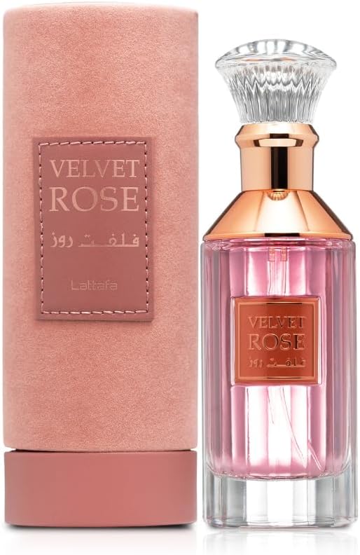 Lattafa Velvet Rose for Women Eau de Parfum Spray-100ML