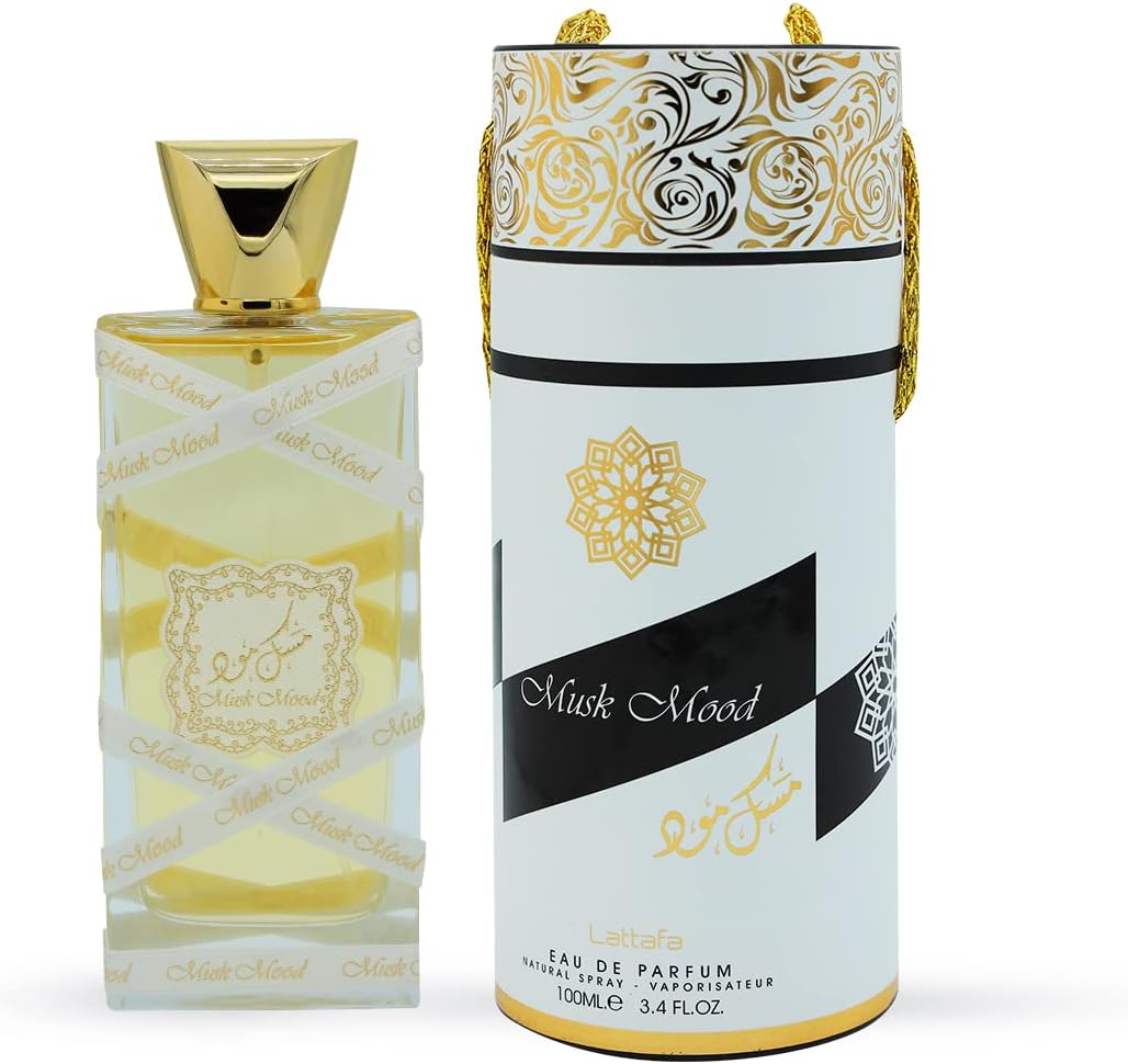 Lattafa  Musk Mood Woody & Spicy Unisex Eau de Parfum – Bold Warm Oriental Signature Scent