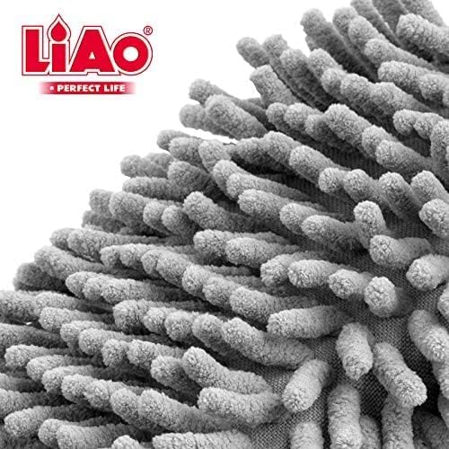 Liao Microfiber Chenille Sponge Car Washing Multipurpose Use Scratch & Lint Free Kitchen Clothes Sink Cleaning Home Improvement Household Cleaners Handheld Sponges - Image 2