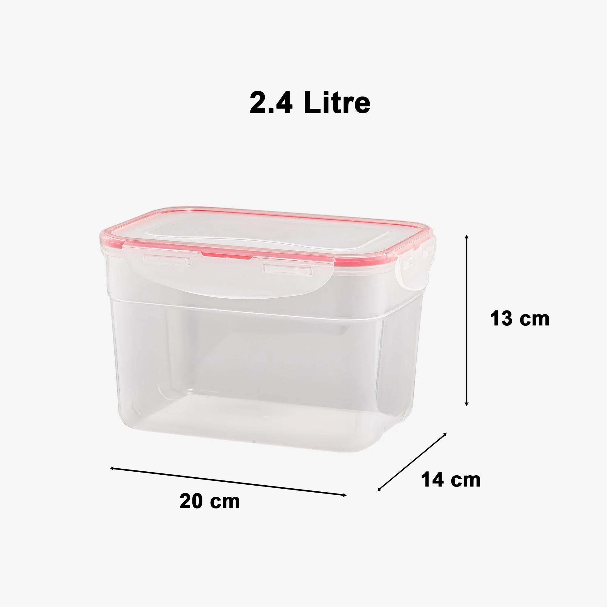 LIMON Rectangular Food Container 2.4 Liter - Image 2