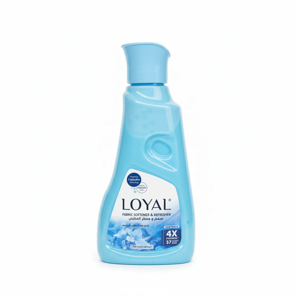 Loyal Blue Petals Fabric Softener & Refresher 750ml, 4X Freahness, 37 Loads