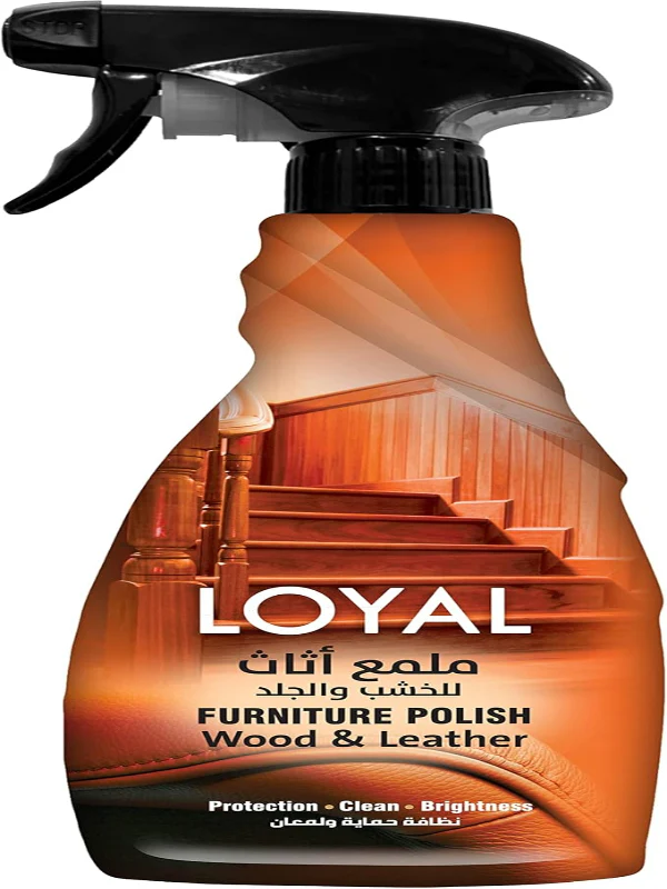 Loyal Furniture Polish Wood & Leather 500ml, Protection-Clean-Brightness
