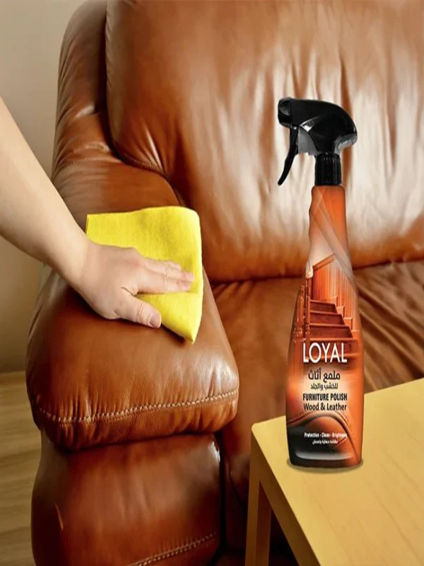 Loyal Furniture Polish Wood & Leather 500ml, Protection-Clean-Brightness - Image 2