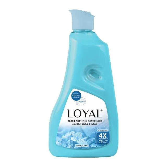 Loyal Soft Blue Petals Softener & Refresher 1.5L, 4X Freahness, 75 Loads