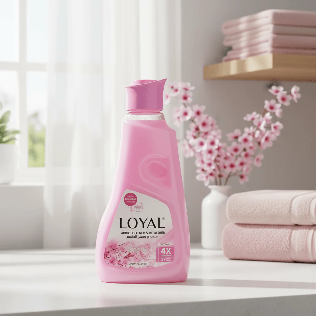 Loyal Soft Pink Fabric Softener & Refresher 750ml, 4X Freahness, 37 Loads - Image 2