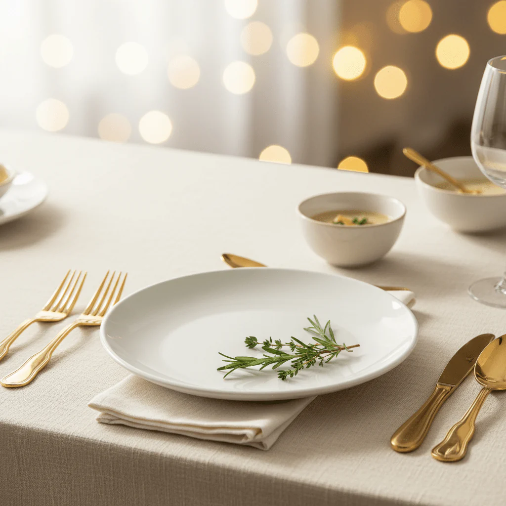Acasia Modern White Ceramic Plate 16 cm – Stylish Small Serving Plate for Desserts & Appetizers - Image 2
