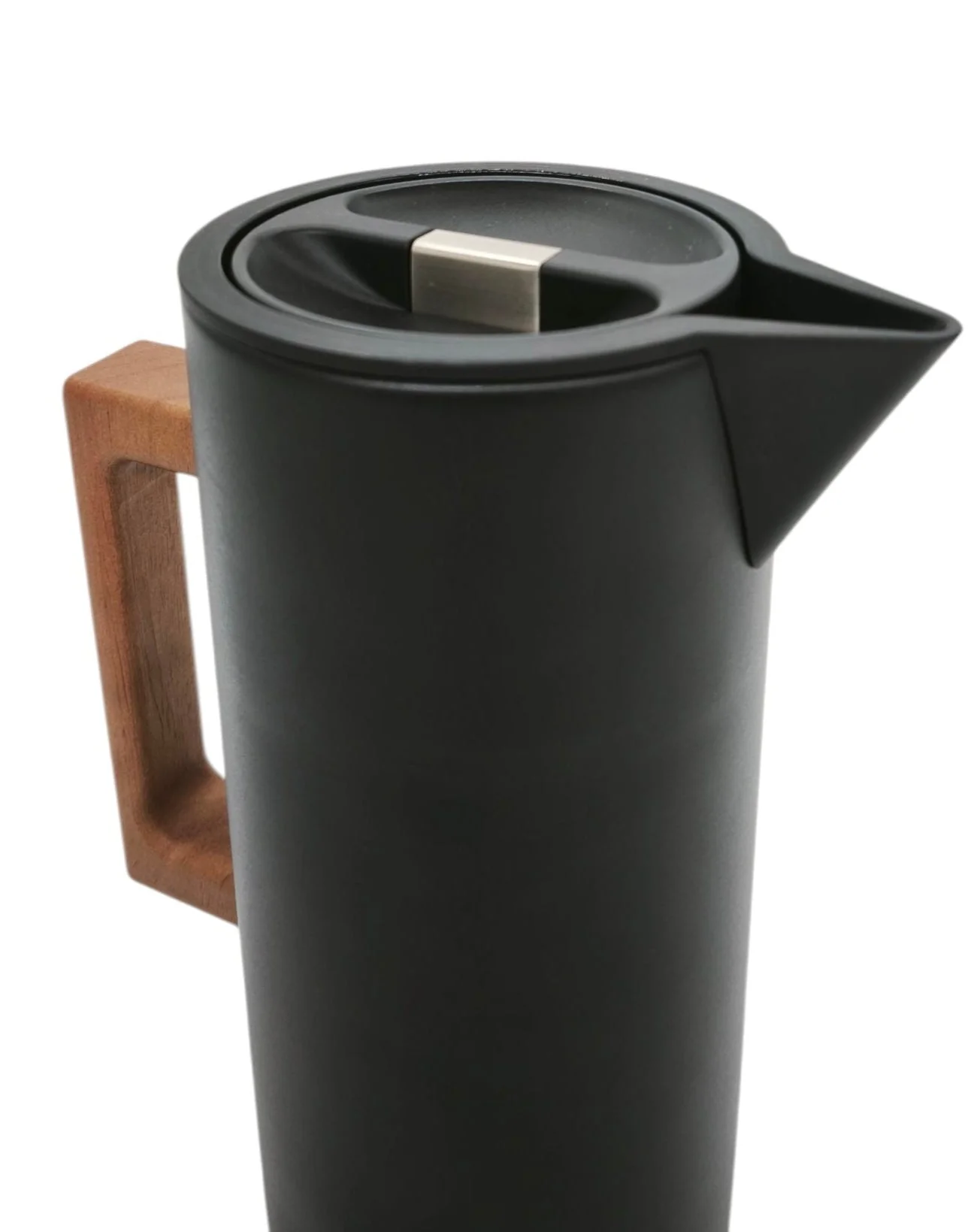 Luhpar Nature Vacuum Flask 1Ltr Black&Wood - Image 3