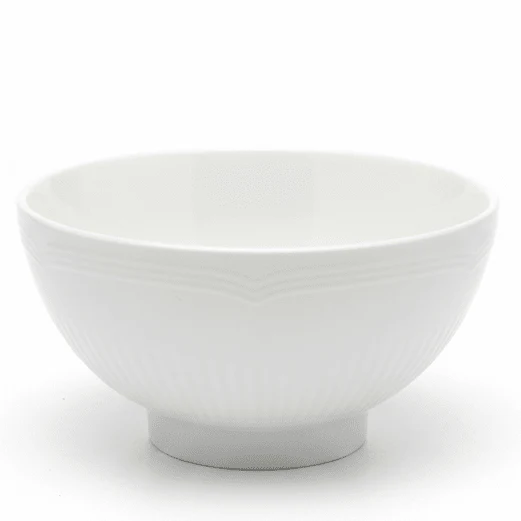 Luhpar White Round Ceramic Small Serving Bowl, 4.76 Inch – Elegant Condiment & Dip Bowl for Table Serving