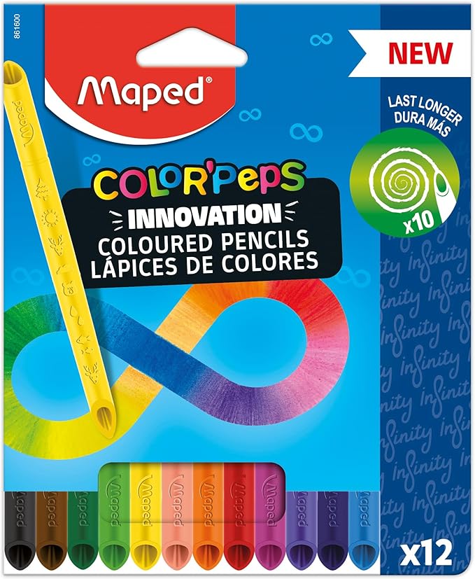 Maped Colour Pencils 12Pcs