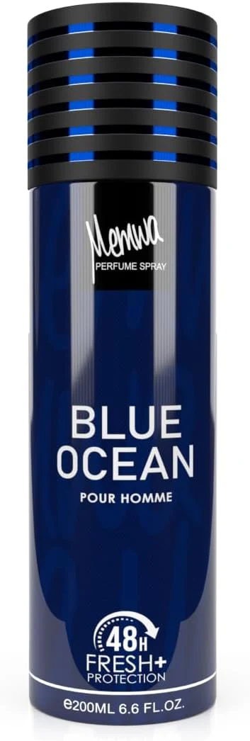 Memwa Blue Ocean Memwa Body Spray Perfume Deodorant For Men-200ML