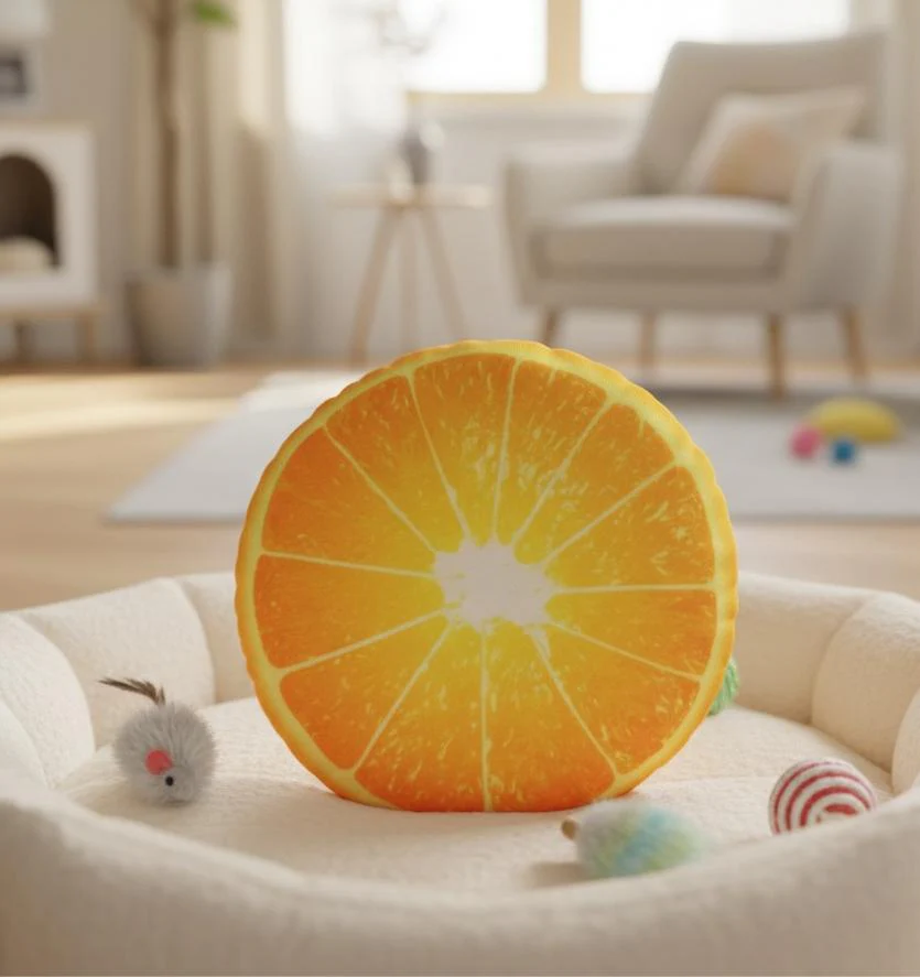 Midepet Funny Cat Toy Citrus Design