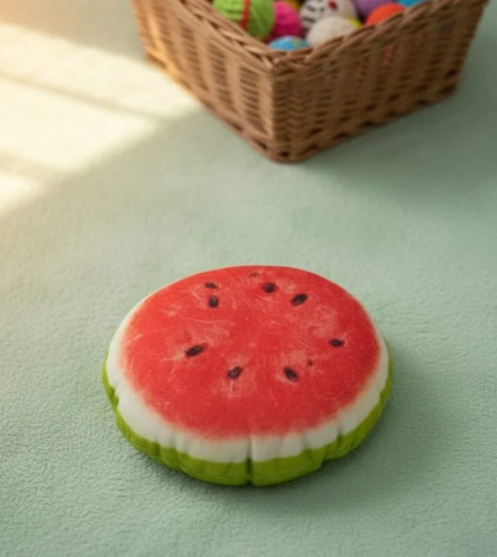 Midepet Funny Cat Toy Watermelon Design
