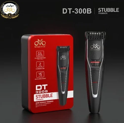 Mulliner Skin Friendly Trimmer, 20 Length Setting, DT 300B Stubble Trimmer, 600MAH Lithium Battery