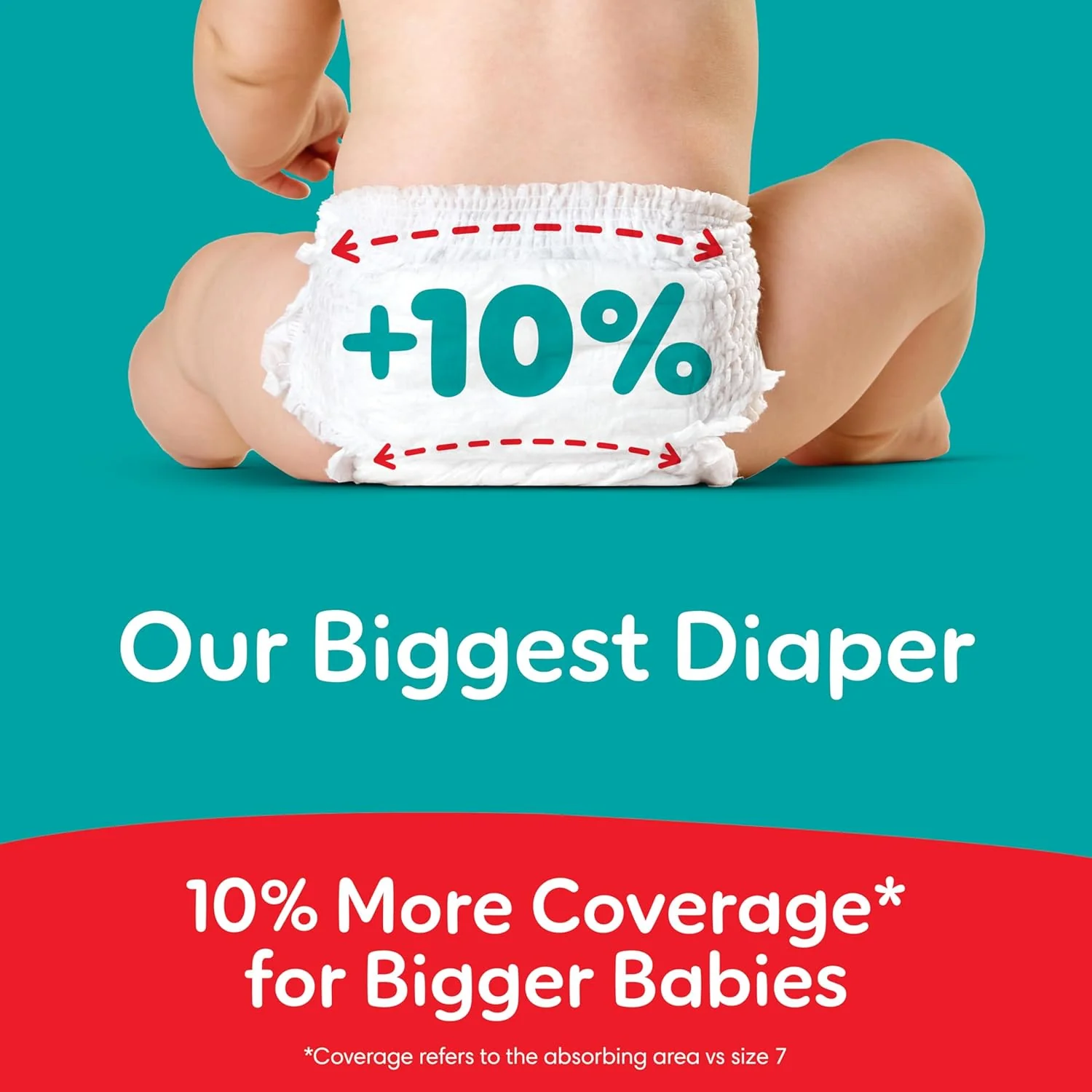 Pampers Rash Protection Pants Diapers, Size 8, 19+kg, with Aloe Vera, 360° Leak-Free Fit for up to 100% Leakage Protection, Value Pack, 26 Count - Image 2