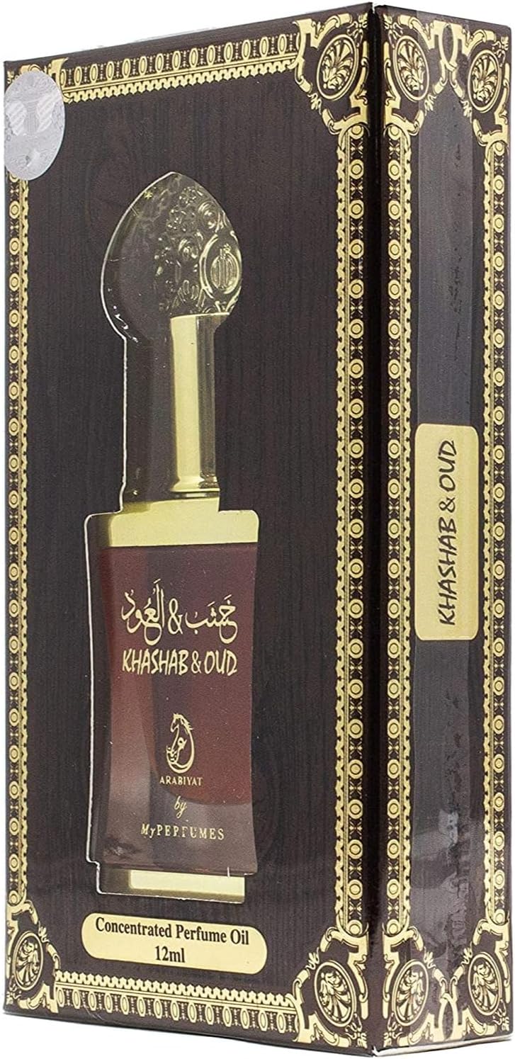 My Perfumes Khashab & Oud Concentrated Perfume Oil For Unisex-12ML - Image 3