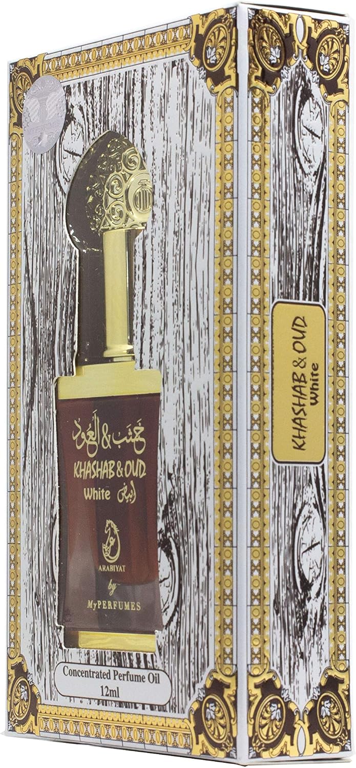 My Perfumes Khashab Oud White  Concentrated Perfume Oil For Unisex-12ML - Image 3