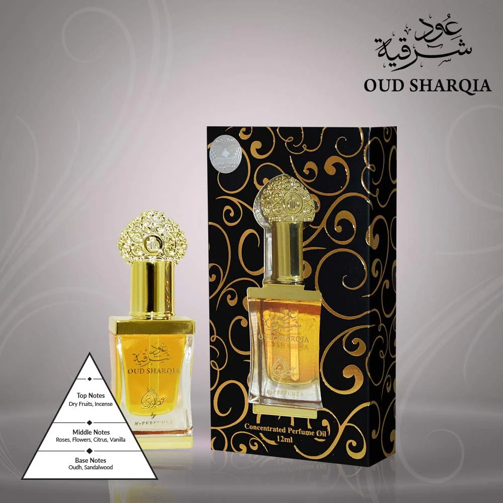 My Perfumes Oud Sharqia Concentrated Perfume Oil For Unisex-12ML - Image 2