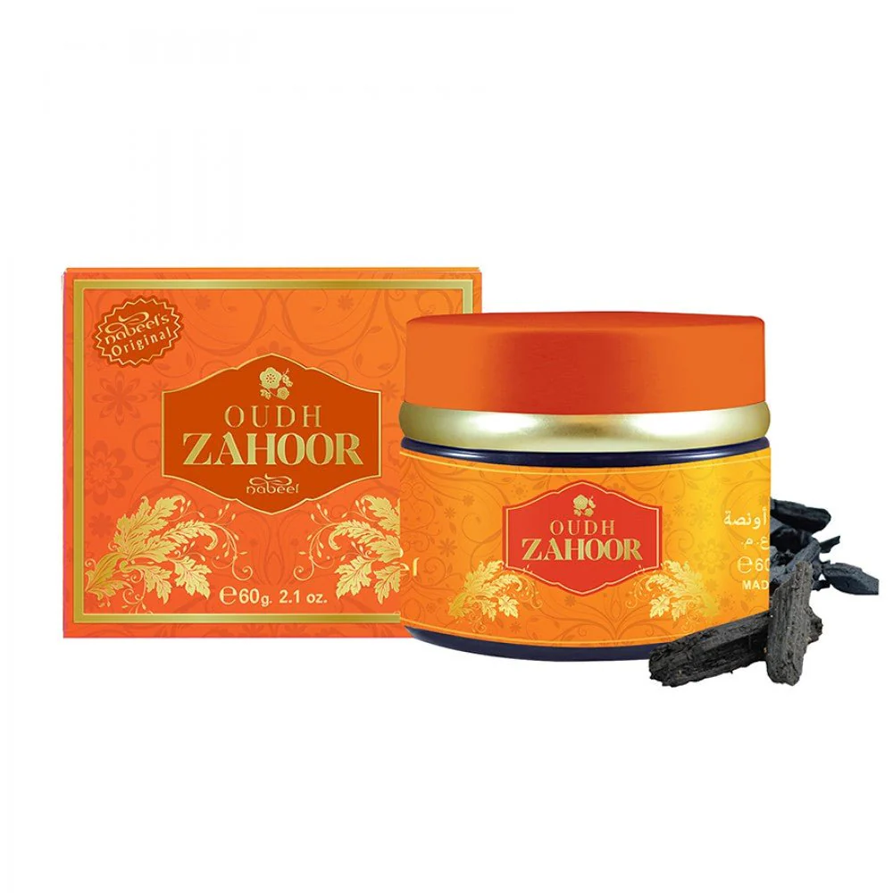 Nabeel Oudh Zahoor Premium Aromatic Incense – 60 g Bakhoor