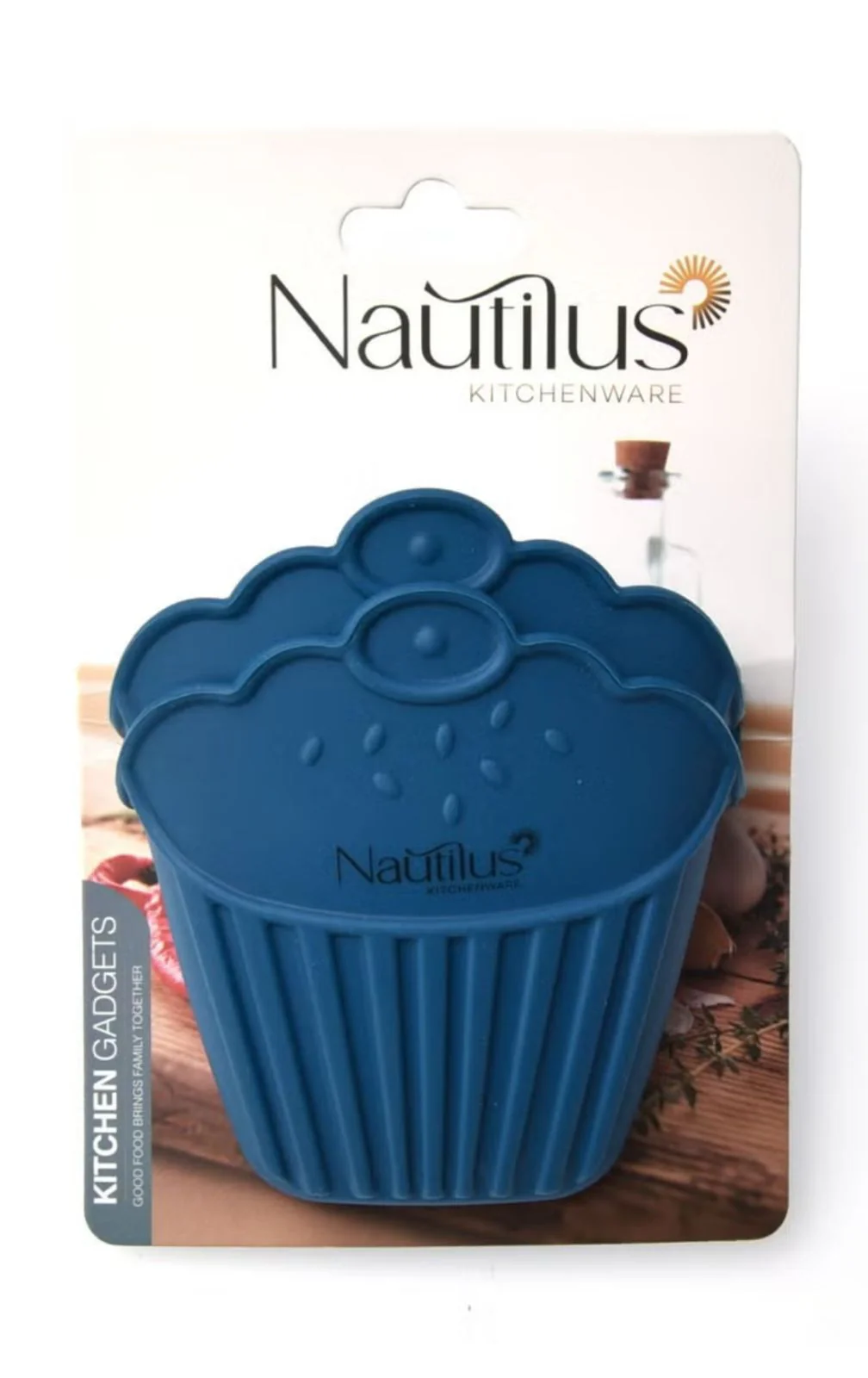 NAUTILUS 2pcs Silicone Mitt, Blue- RNGT 61327 - Image 3