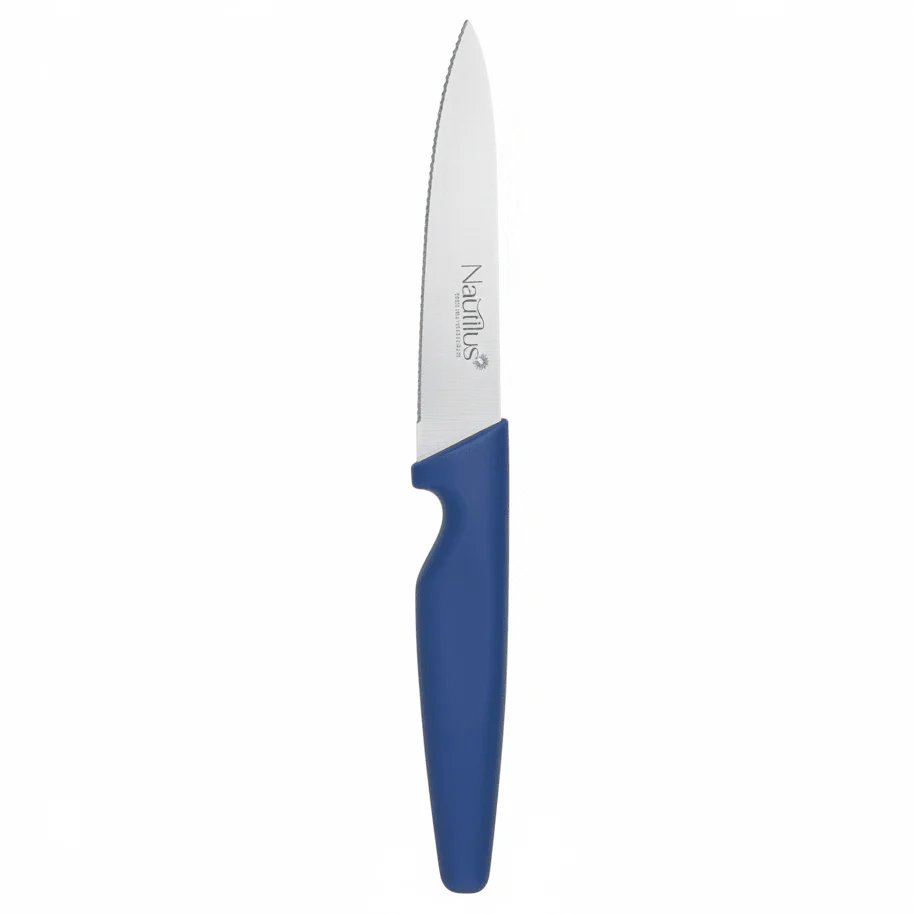 Nautilus 3.5" Paring Knife with PP Handle – Blue Compact Kitchen Knife (RNGT-85906)
