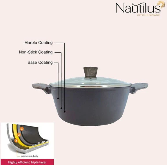 NAUTILUS Casserole 28cm - Image 3