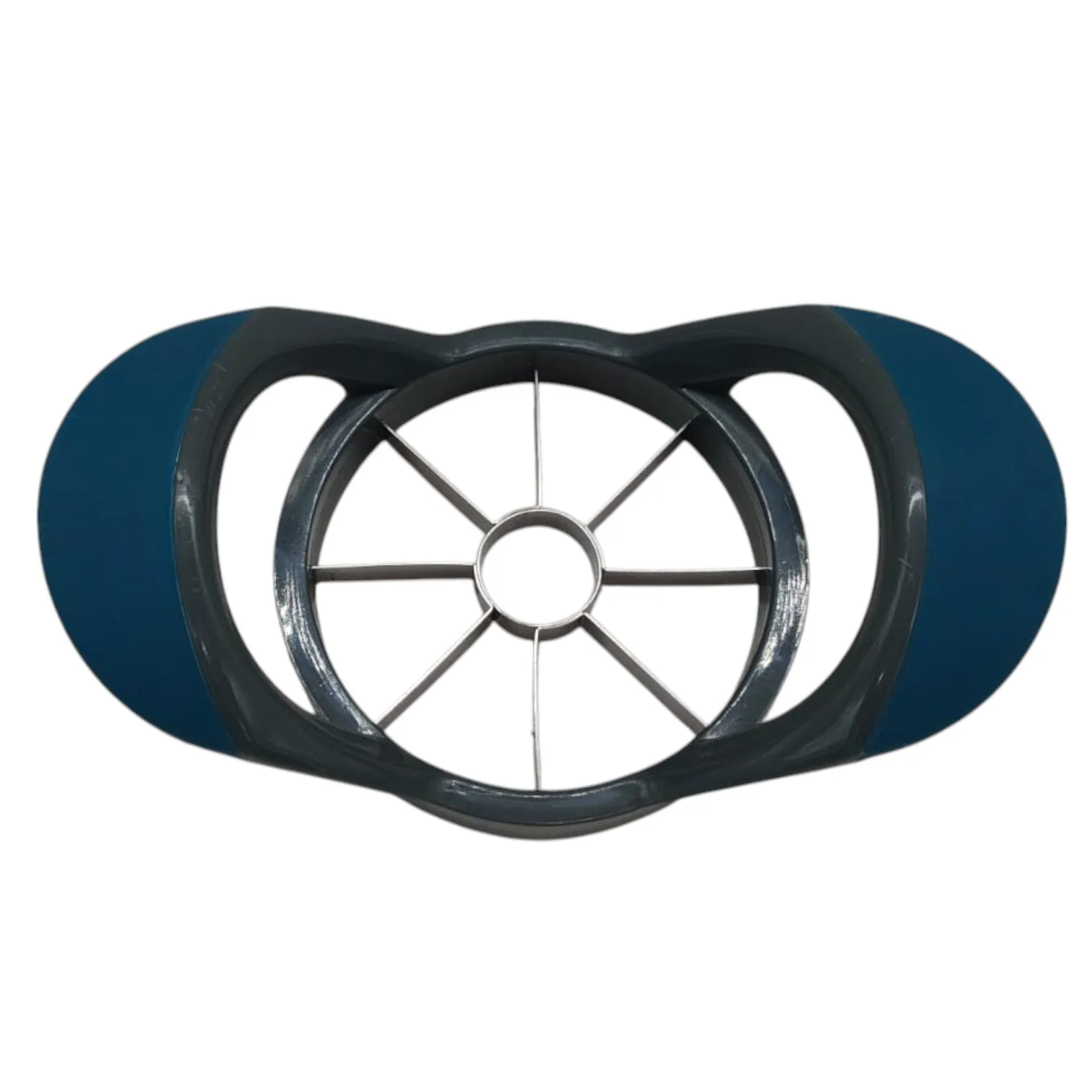 Nautilus Plastic & Stainless Steel Apple cutter-Blue&Grey - Image 2