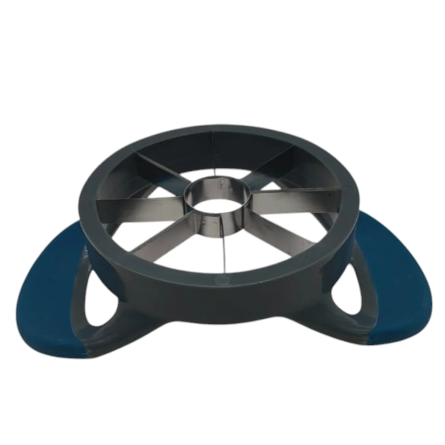 Nautilus Plastic & Stainless Steel Apple cutter-Blue&Grey - Image 3