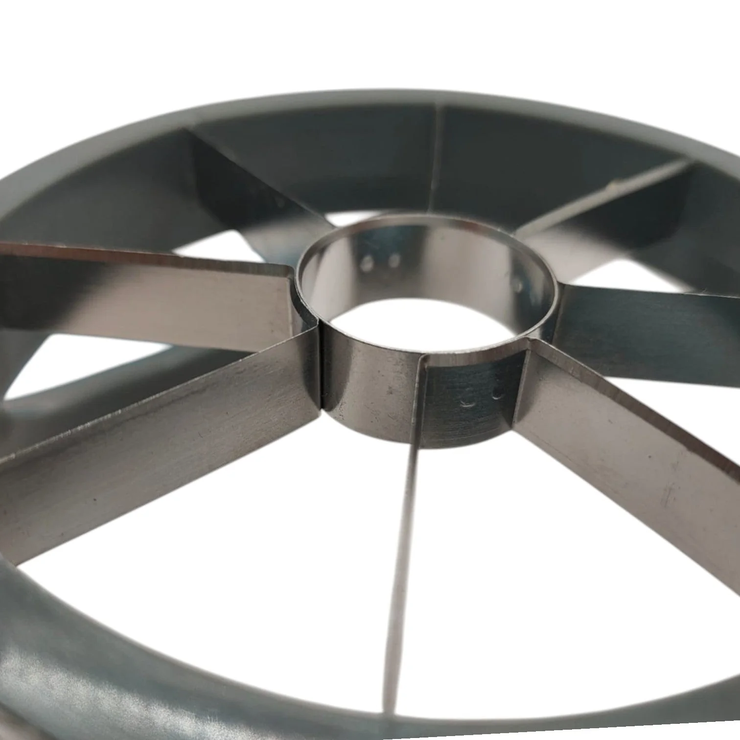 Nautilus Plastic & Stainless Steel Apple cutter-Blue&Grey - Image 4