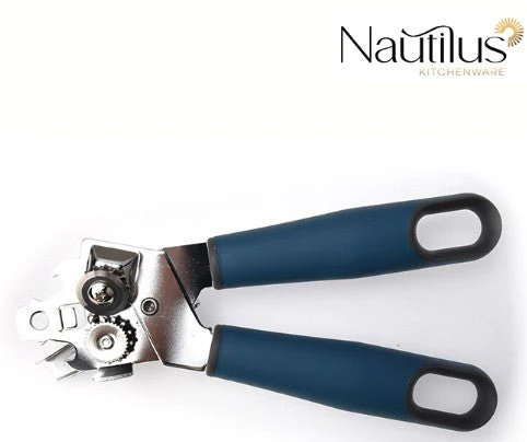 NAUTILUS Soft Touch Handle Can Opener, Blue, RNGT-0028 - Image 2