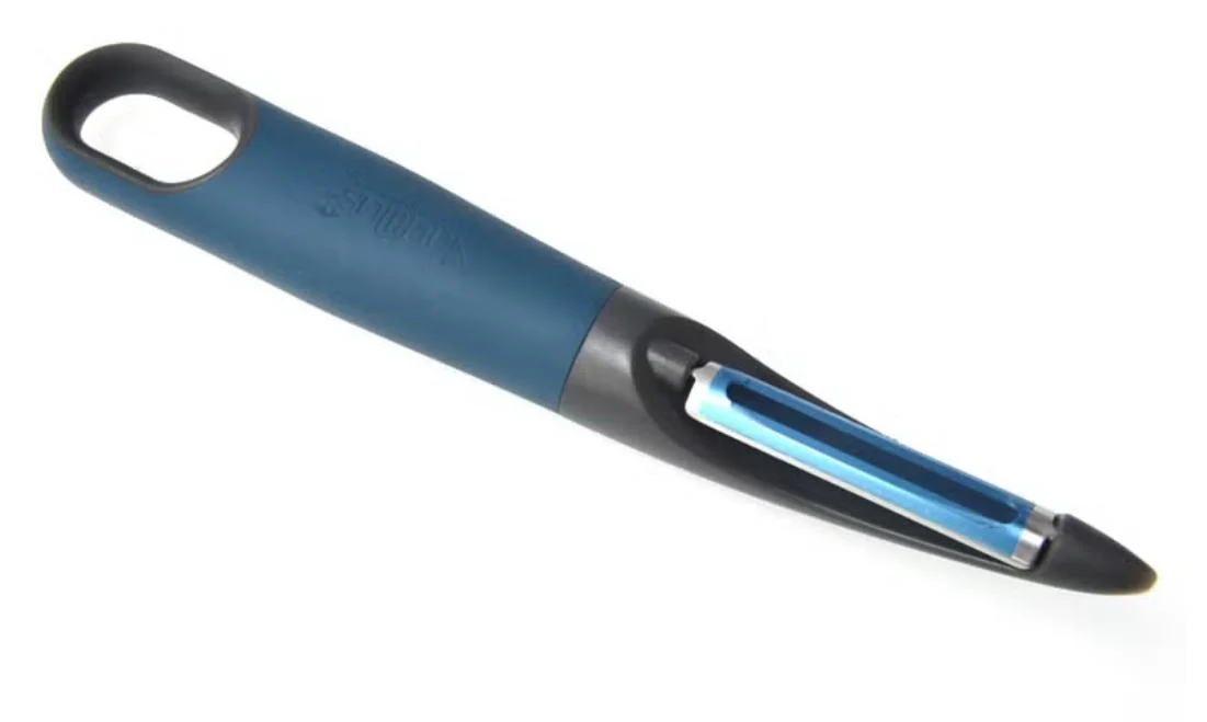 NAUTILUS Soft Touch Handle Peeler 20.4cm*3.3cm*2.8cm, Blue, RNGT-0090