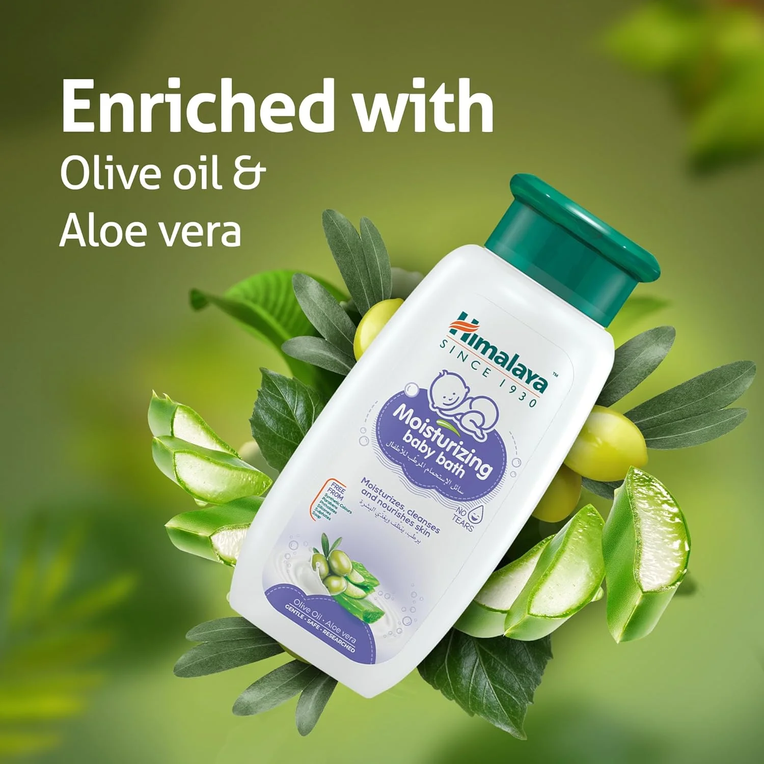Himalaya Gentle Baby Bath – Newborn Safe Formula | Chickpea & Fenugreek | 200ml - Image 3