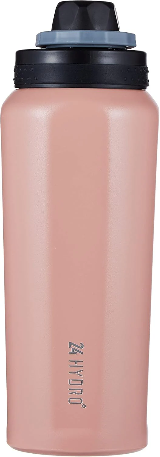Neoflam Vacuum Insulated Stainless Steel Sports Tumbler Water Bottle.Hp-Hs-600ML-Pink
