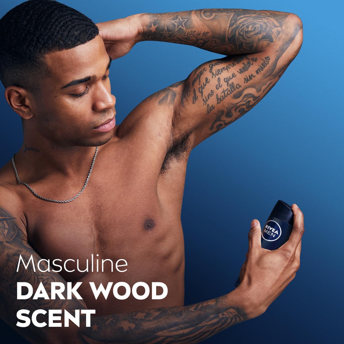 Nivea Men Antiperspirant Spray for Men, 48h Protection, DEEP Black Carbon Antibacterial, Woody Scent-150ML - Image 6