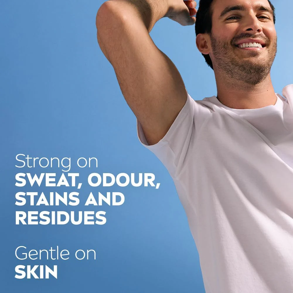 Nivea Men Black & White Invisible Antiperspirant Deodorant Stick, Original, 72H Active Protection, 5IN1, Anti-Odour, Sweat, Stains, Residues & Irritation-50ML - Image 5