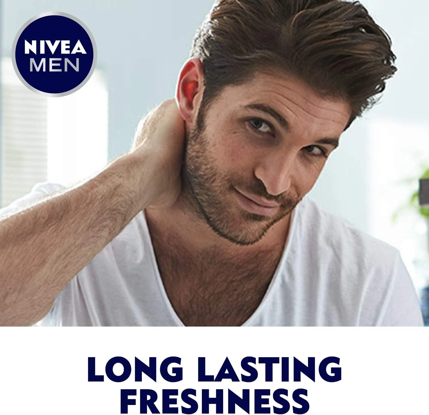 Nivea Men Deodorant, Fresh Active, Spray-2X150ML - Image 4