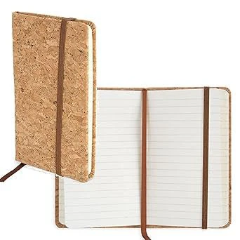 AKDC Notebook Ruled Notebooks with Cork Covers - Image 2