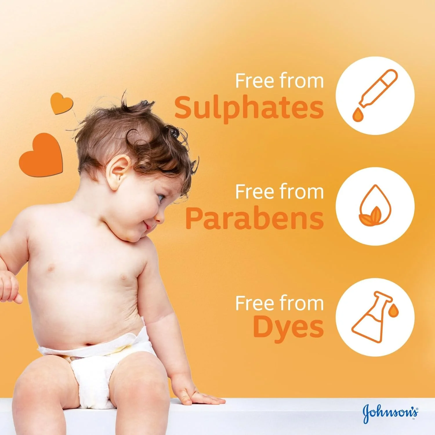 Johnson's Baby Shampoo – No More Tears Formula, 750ml - Image 5