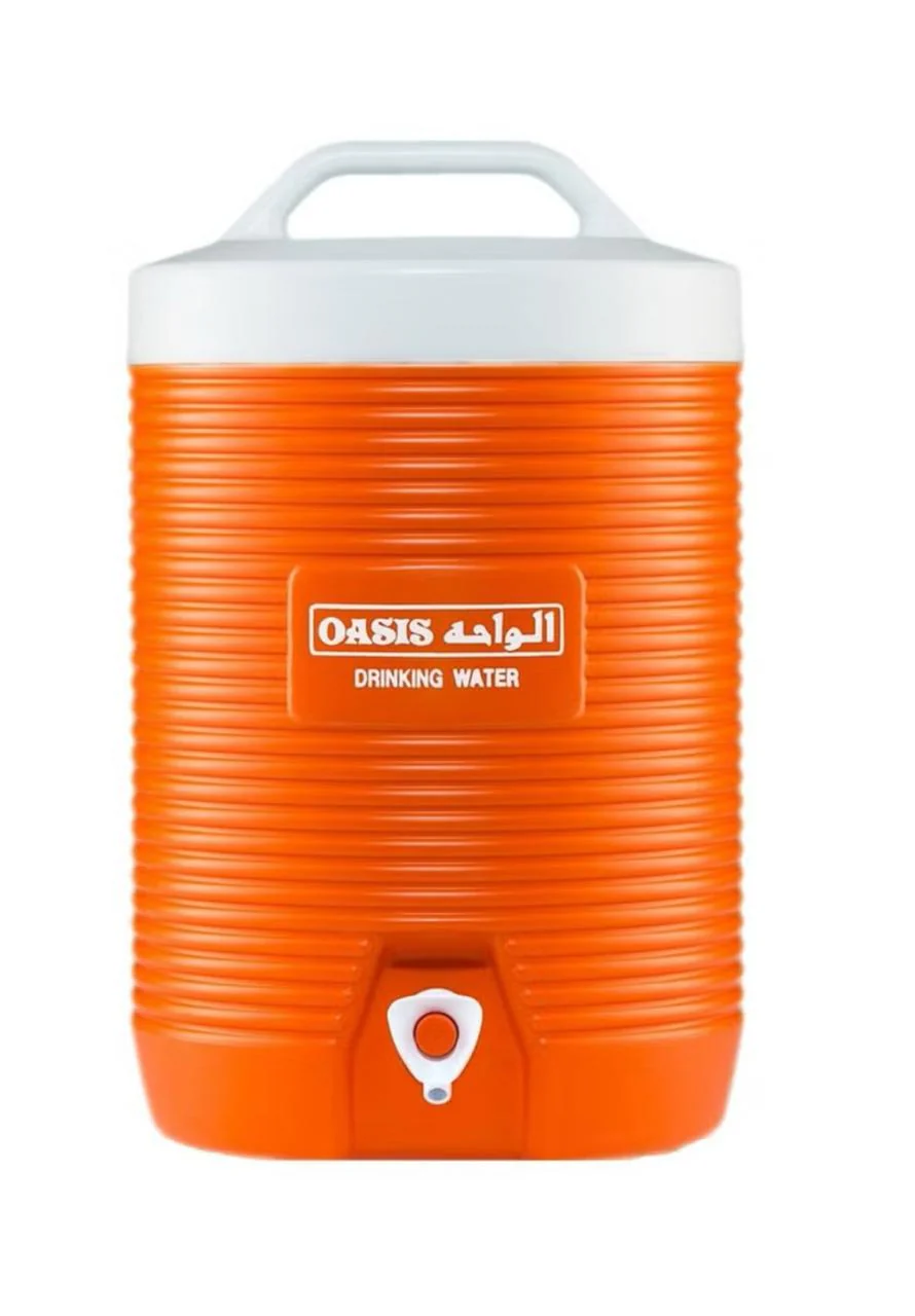 OASIS Water Cooler 8 Liter with a Leak Proof Tap, Orange