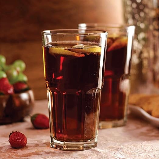 Ocean Centra Long Drink Glass, Set Of 6, Clear, 420 Ml, P01962, Tall Glass, Collins Glass, Delmonico Glass, Cocktail Glass, Water Glass, Juice Glass - Image 4