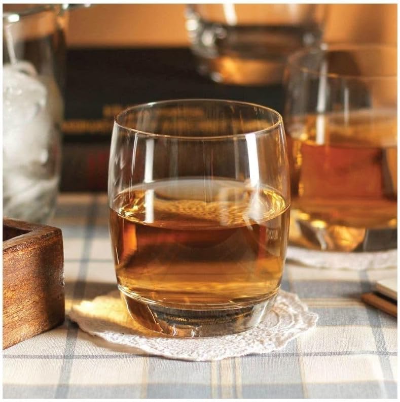 Ocean Ivory Rock Glass, Pack of 3, Clear, 320 ml, B1301103 - Image 3