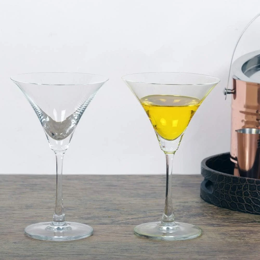 Ocean Madison Cocktail Glasses Set Of 2, Clear, 285 Ml, 015C1002, Martini Glass, Coupe Glass, Margarita Glass, V-Shaped Glass, Conical Glass - Image 4